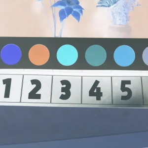 Heart Color Digital Prediction Board by WZ