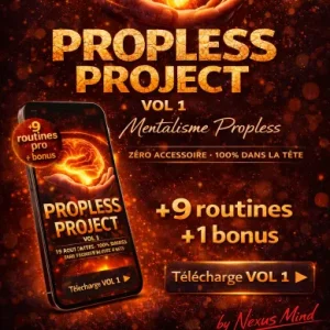 Propless Project Vol 1 by Philippe Morgan (French)